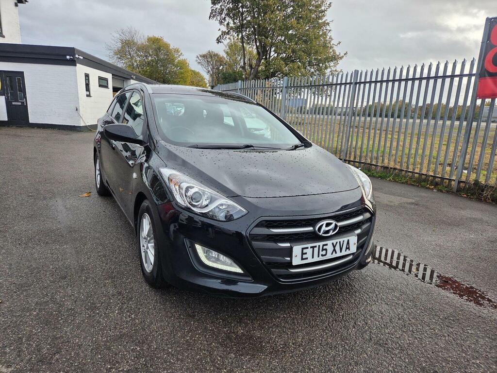 Hyundai I30 Estate 1.6 Crdi Blue Drive Se Tourer Euro 6 Ss Black