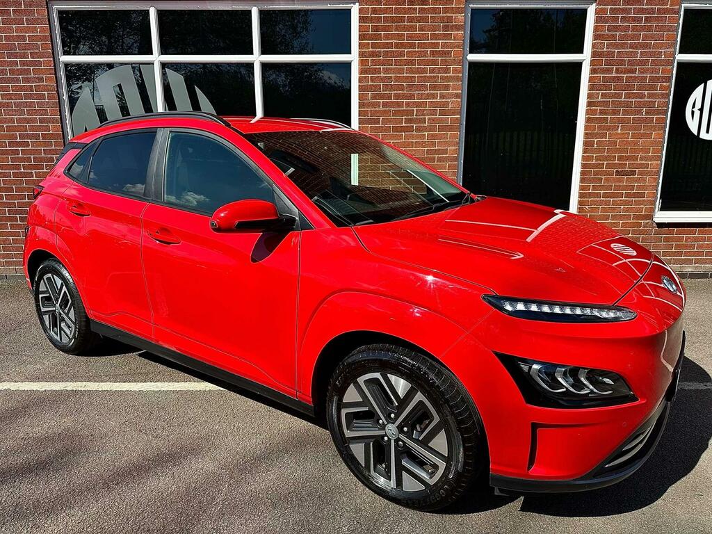 Hyundai Kona 39Kwh Premium 10.5Kw Charger Red