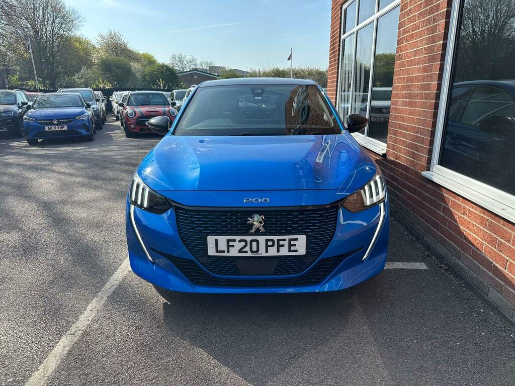 Peugeot e-208 50Kwh Gt LF20PFE Blue #6