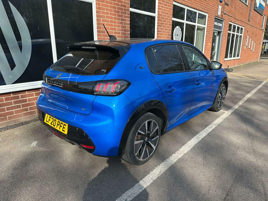 Peugeot e-208 50Kwh Gt LF20PFE Blue #3