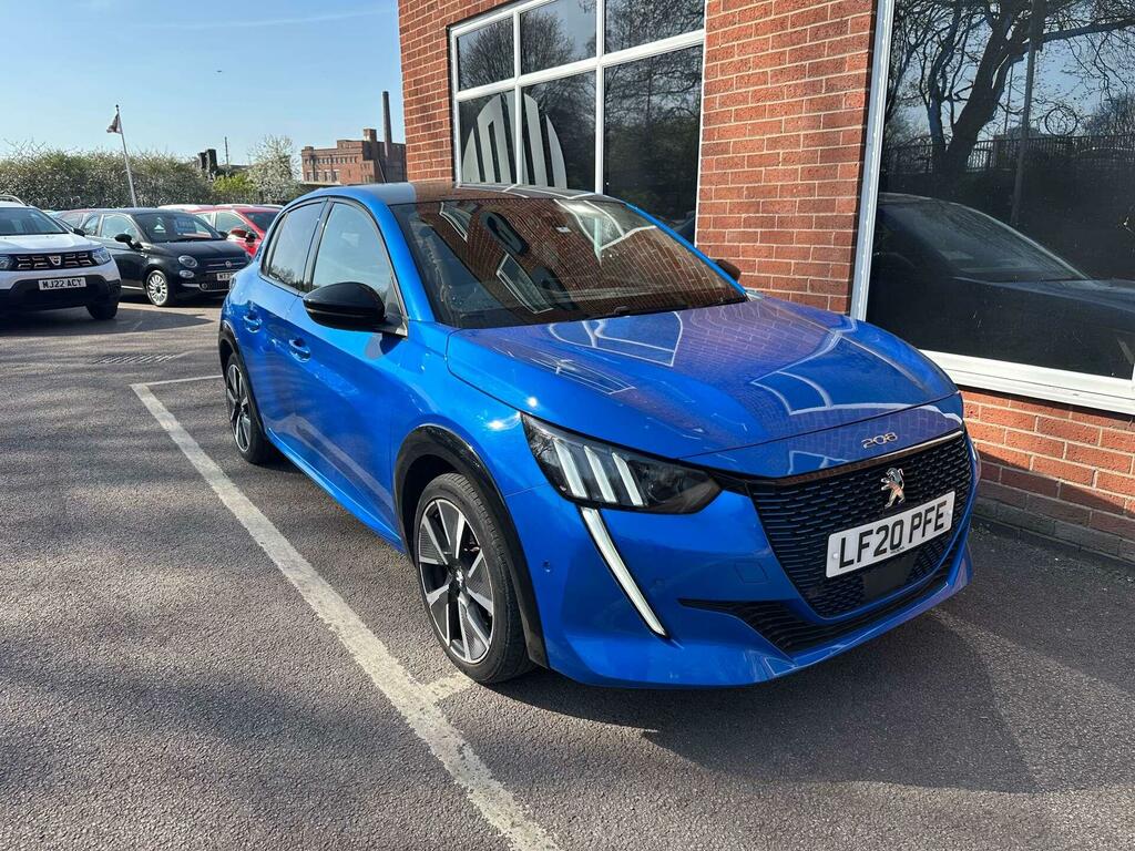 Peugeot e-208 50Kwh Gt LF20PFE Blue #5