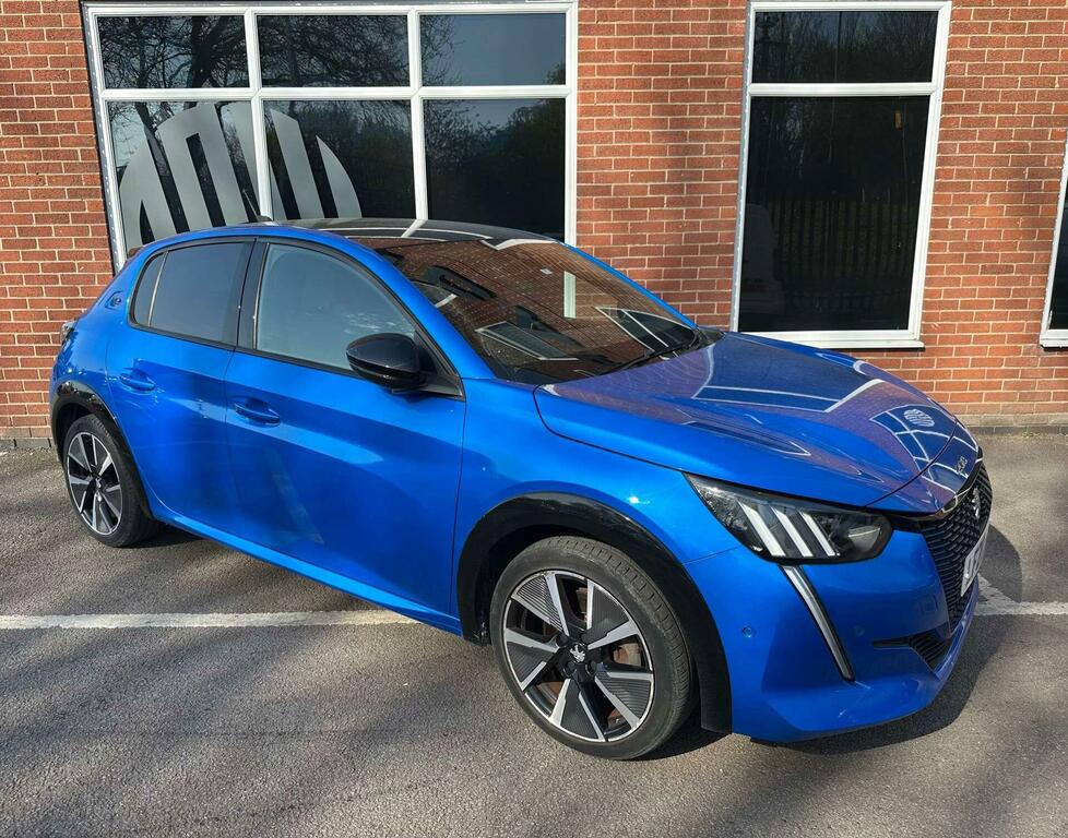 Peugeot e-208 50Kwh Gt Blue