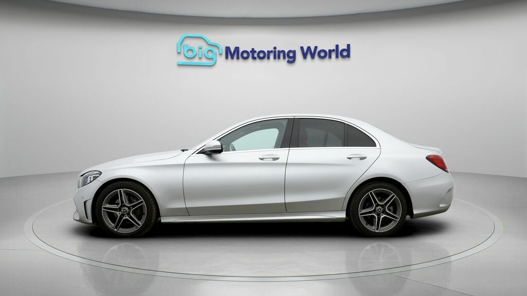 Mercedes-Benz C Class Amg Line Edition Silver #4