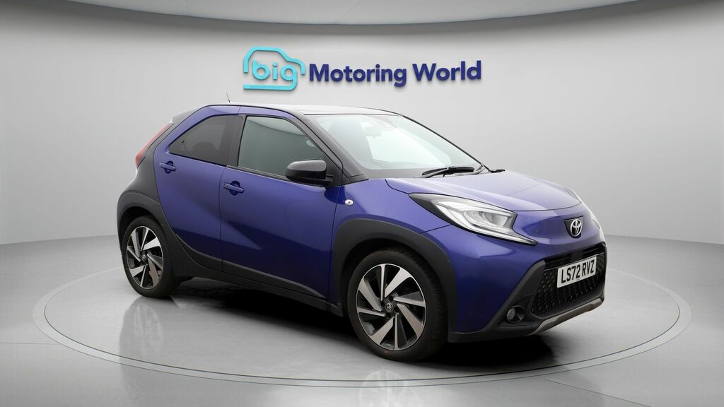 Toyota Aygo X Exclusive Blue