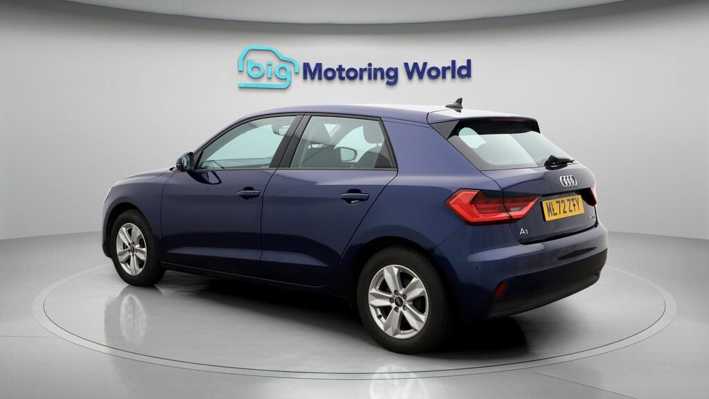 Audi A1 Technik Blue #5