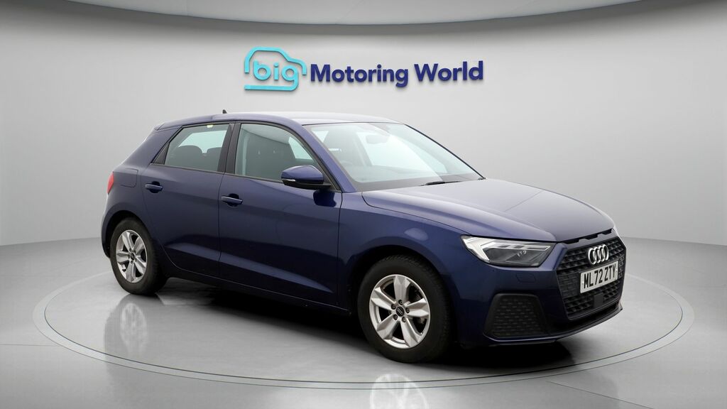 Audi A1 Technik Blue
