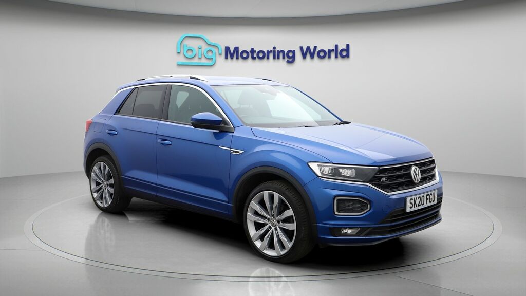 Volkswagen T-Roc R-line Blue