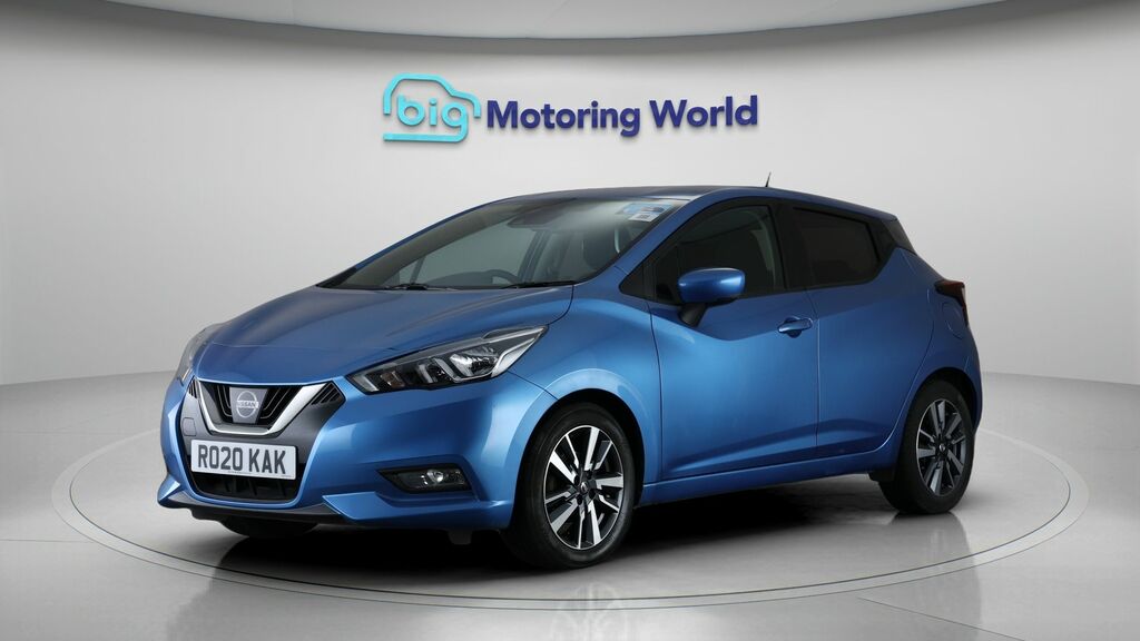 Nissan Micra Tekna Blue #3