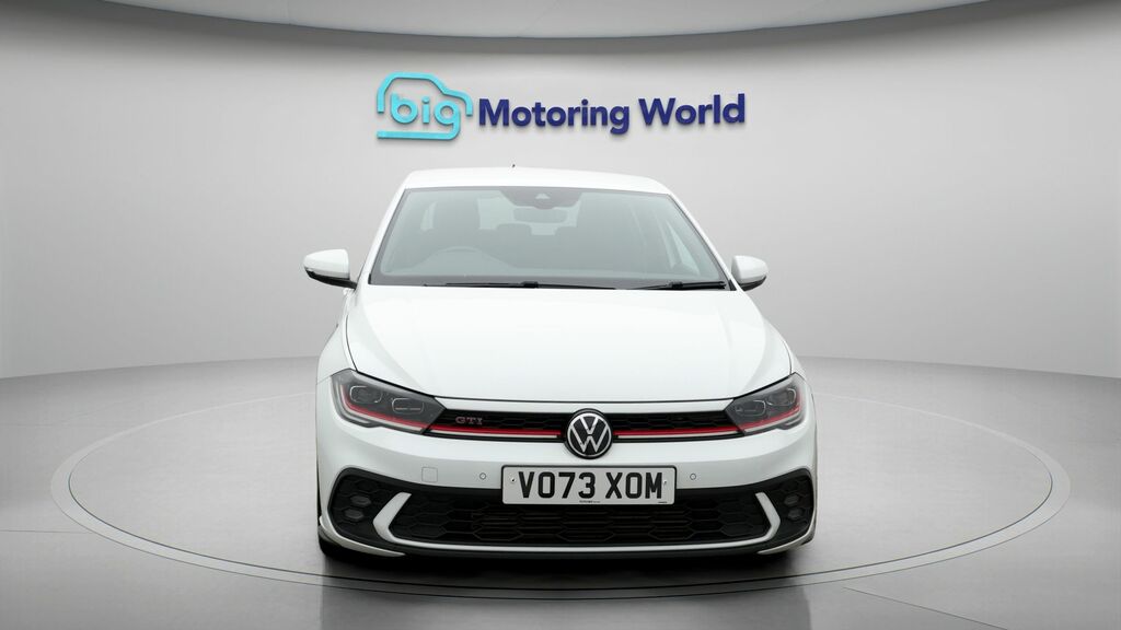 Volkswagen Polo Gti VO73XOM White #2