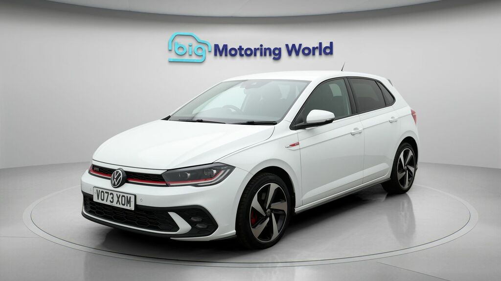 Volkswagen Polo Gti VO73XOM White #3