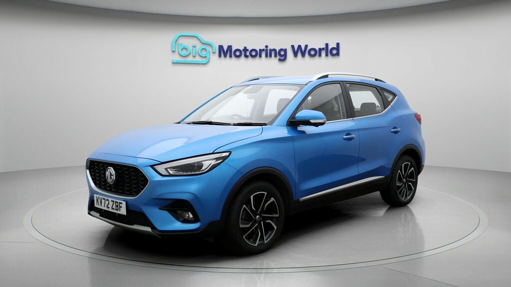 MG ZS Exclusive Blue #3