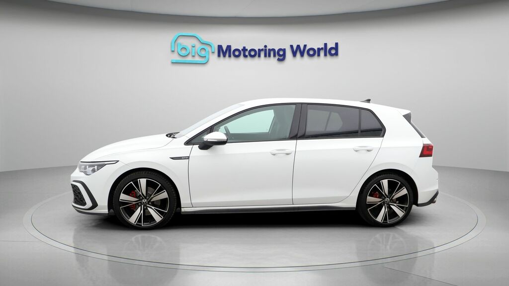 Volkswagen Golf Gtd White #4