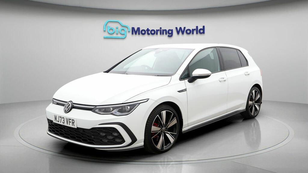 Volkswagen Golf Gtd White #3