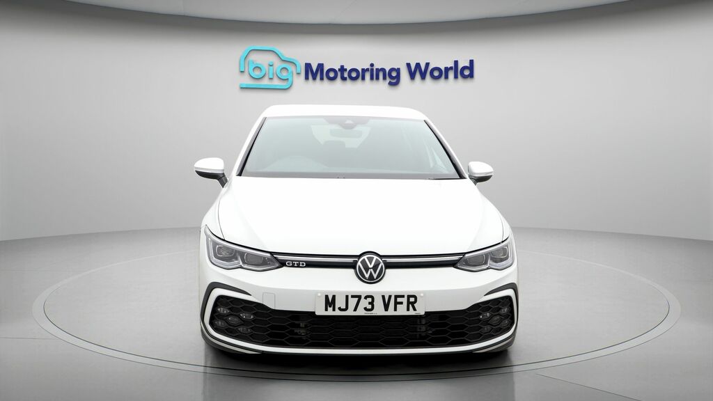 Volkswagen Golf Gtd White #2