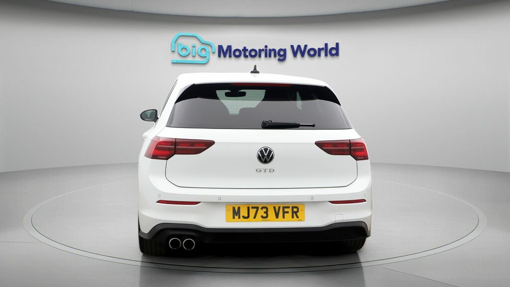 Volkswagen Golf Gtd White #6