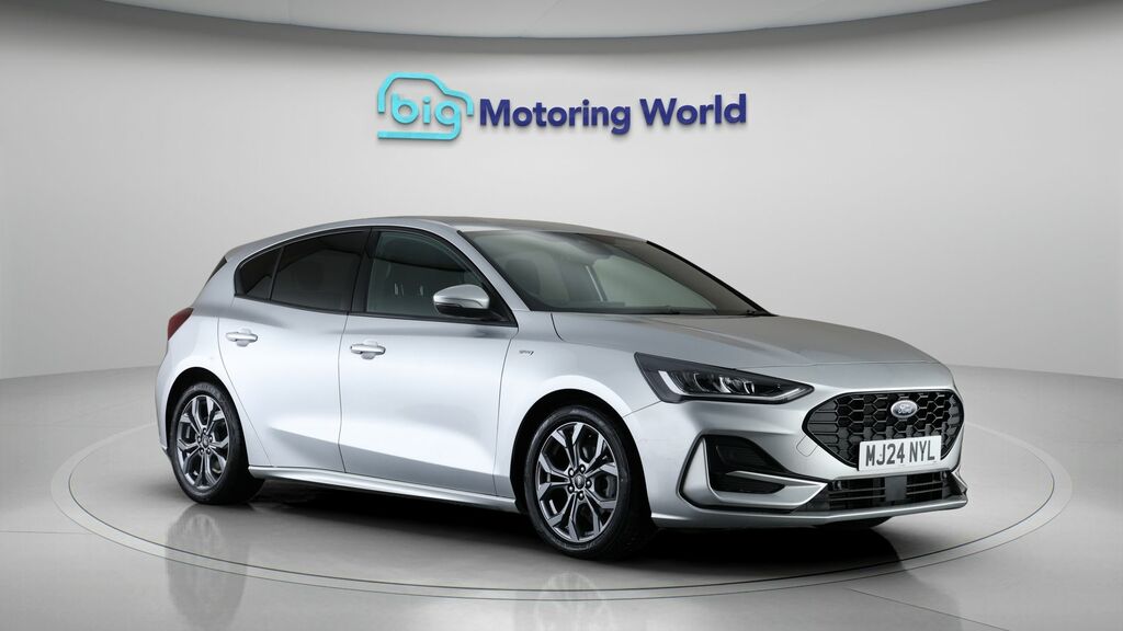 Ford Focus St-line Silver