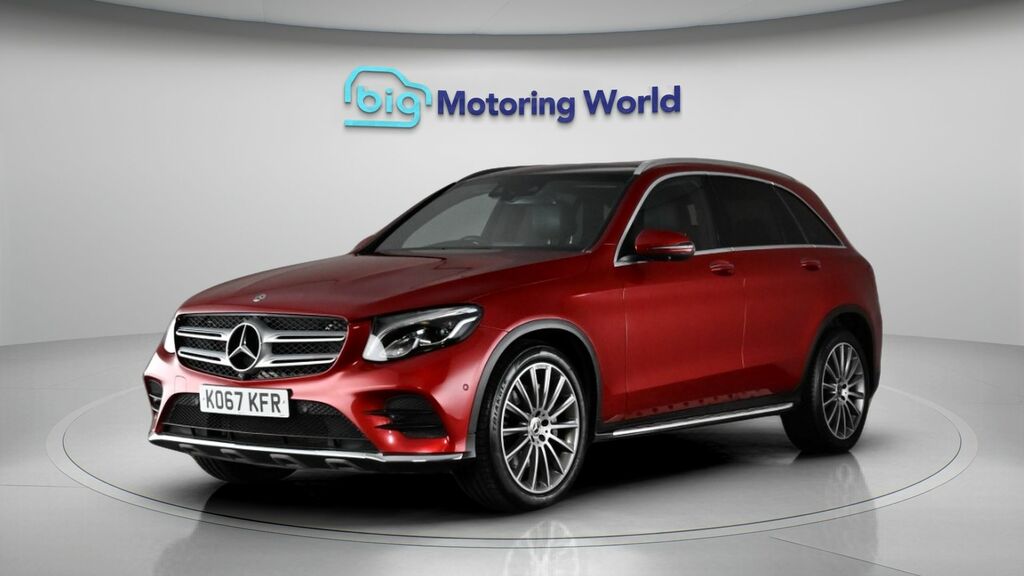 Mercedes-Benz GLC Class Amg Line KO67KFR Red #3