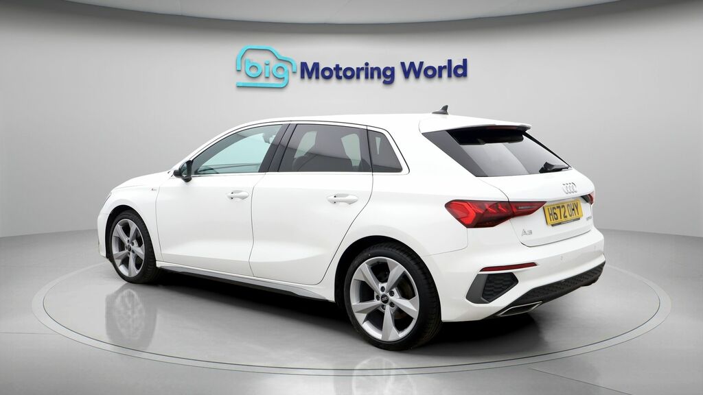 Audi A3 S Line HG72OHY White #5