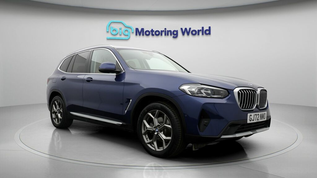 BMW X3 Xline Blue