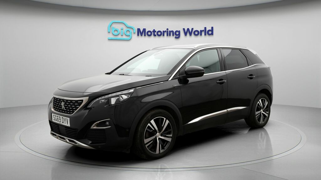 Peugeot 3008 Gt Line SG69DYV Black #3