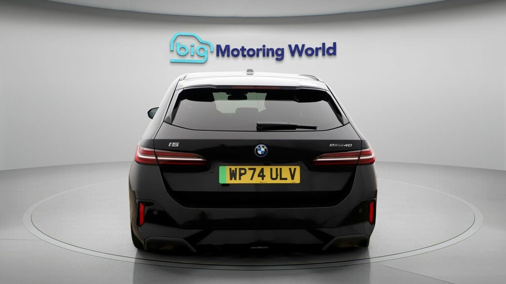 BMW i5 M Sport WP74ULV Black #6