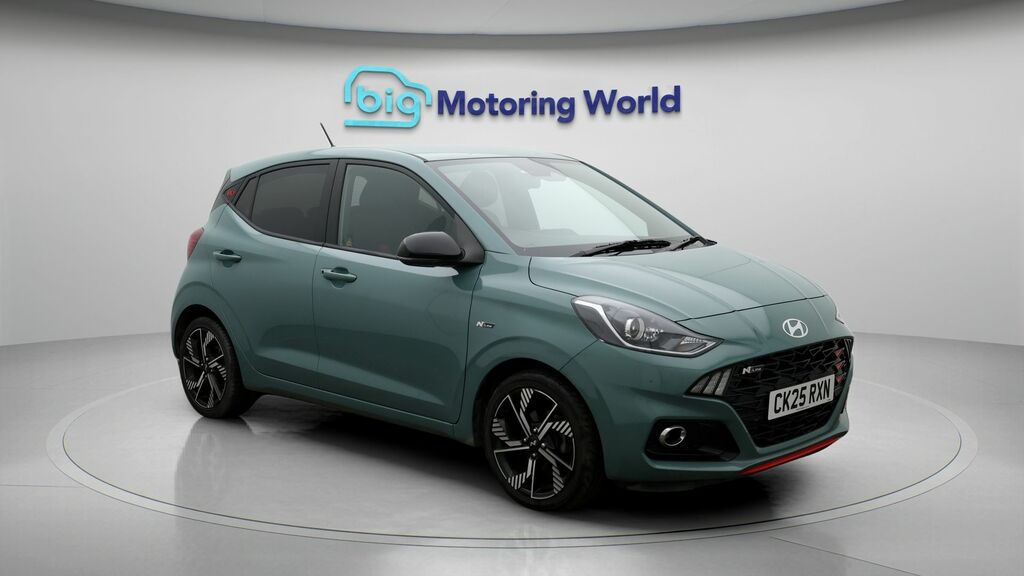 Hyundai I10 N Line Green