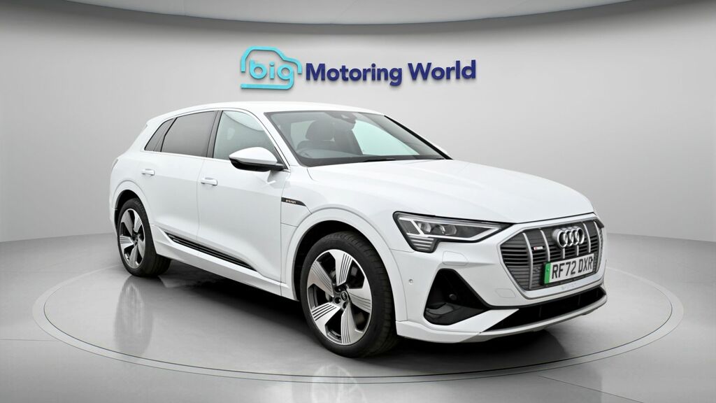 Audi E-Tron S S Line White