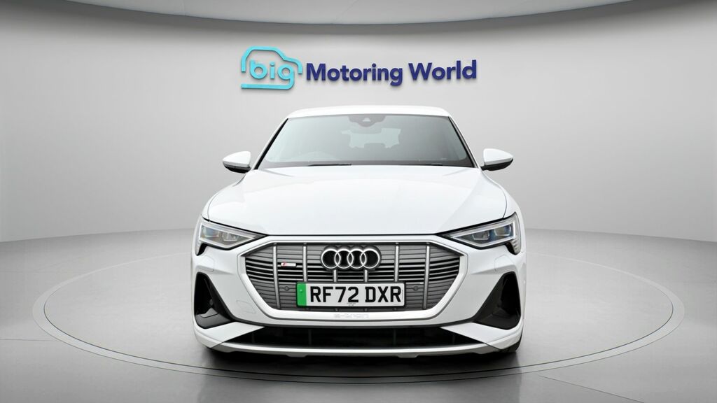 Audi E-Tron S S Line White #2