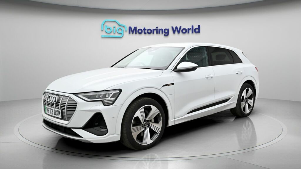 Audi E-Tron S S Line White #3