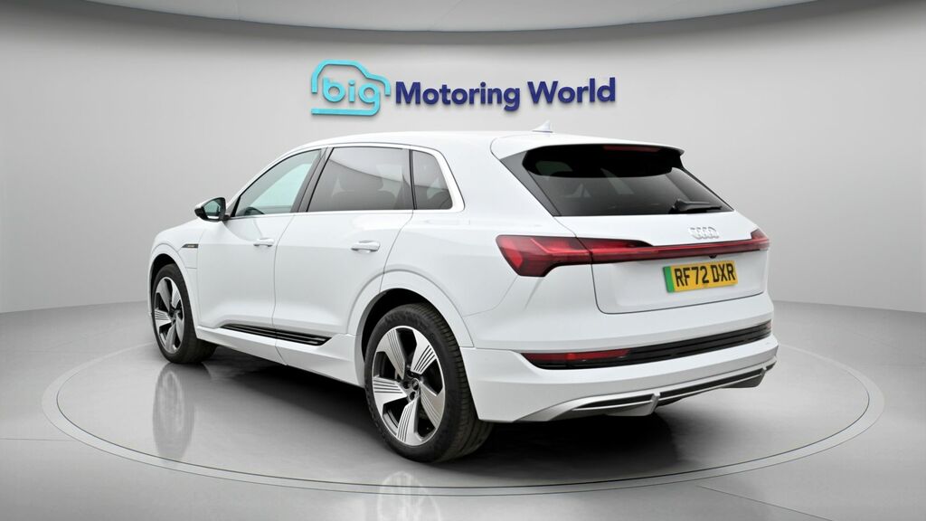 Audi E-Tron S S Line White #5