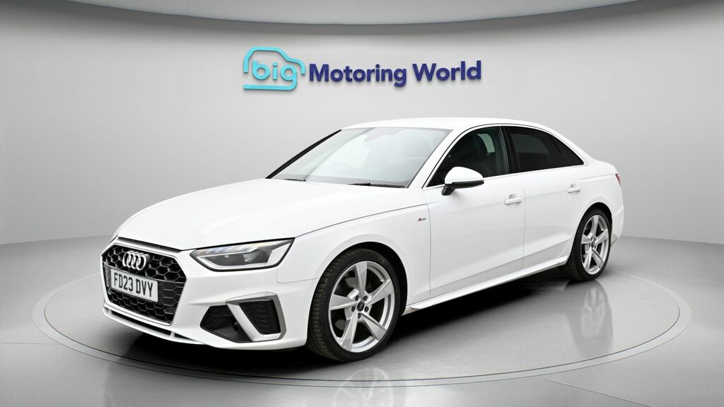 Audi A4 S Line FD23DVY White #3