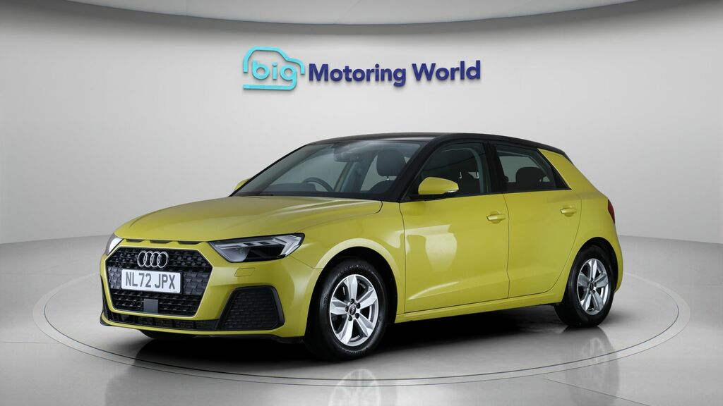 Audi A1 Technik Yellow #3