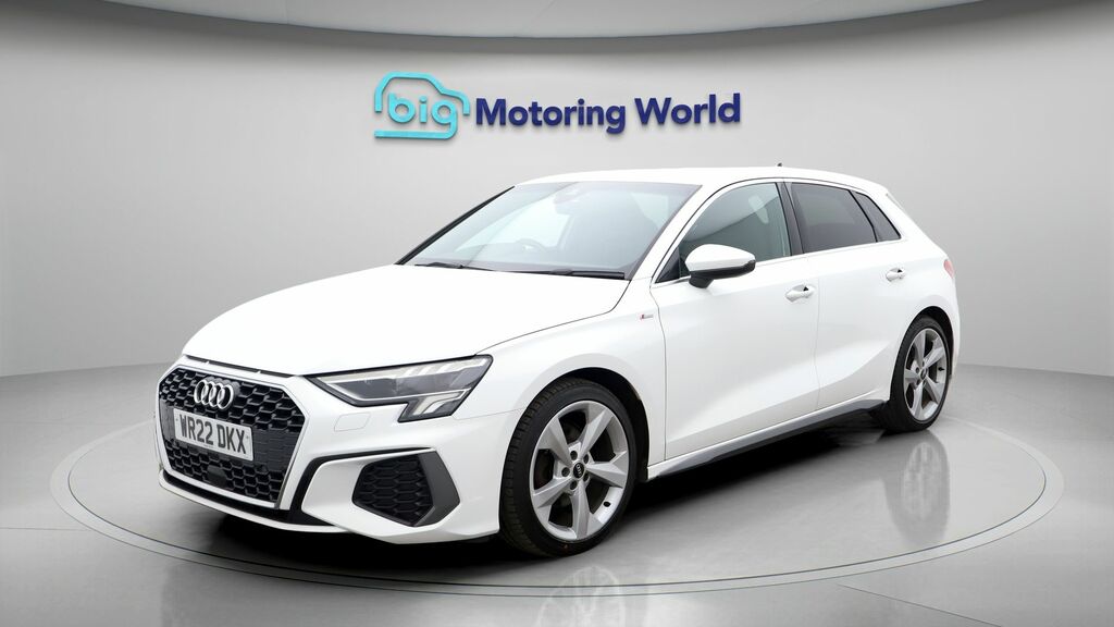 Audi A3 S Line WR22DKX White #3
