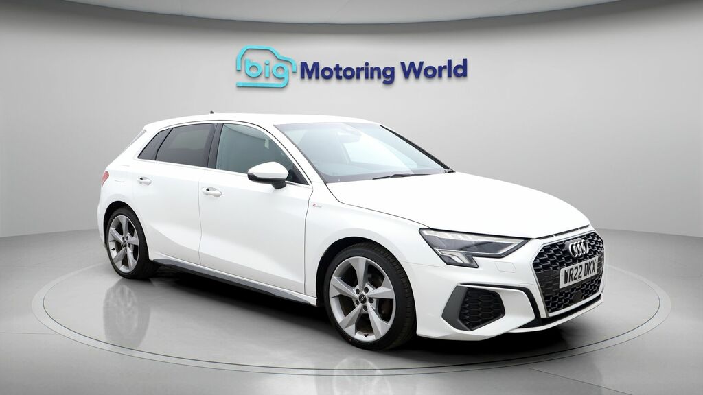 Audi A3 S Line WR22DKX White