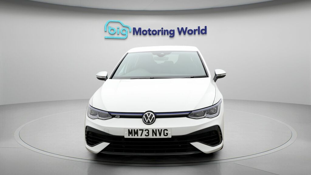 Volkswagen Golf R White #2