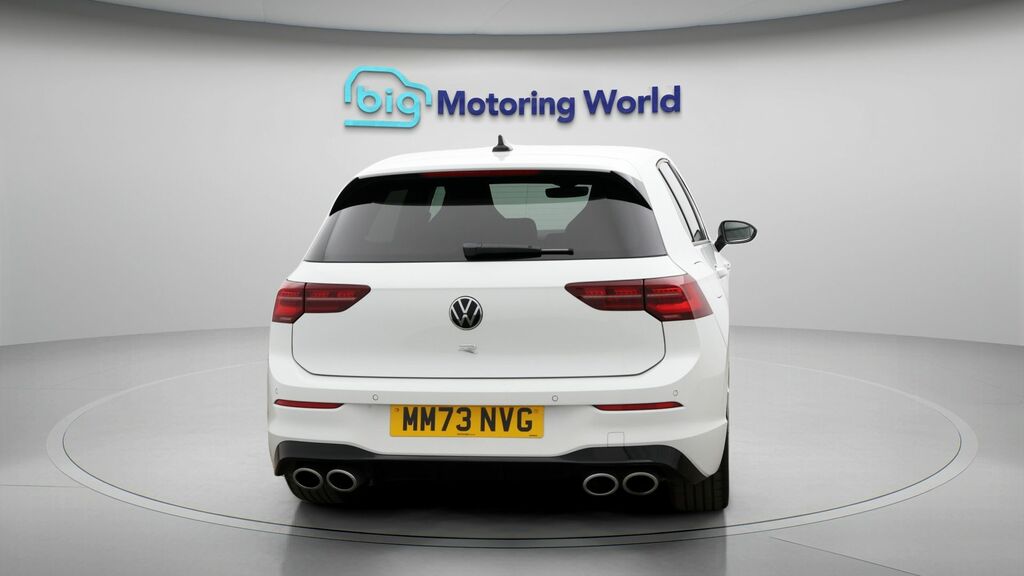 Volkswagen Golf R White #6
