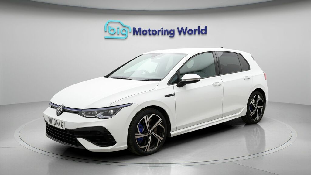 Volkswagen Golf R White #3