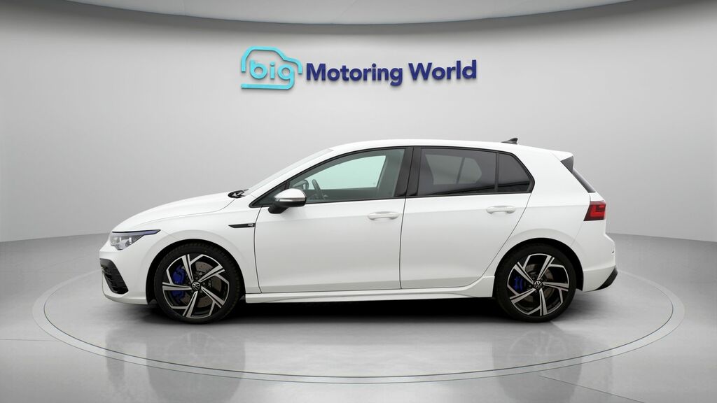 Volkswagen Golf R White #4