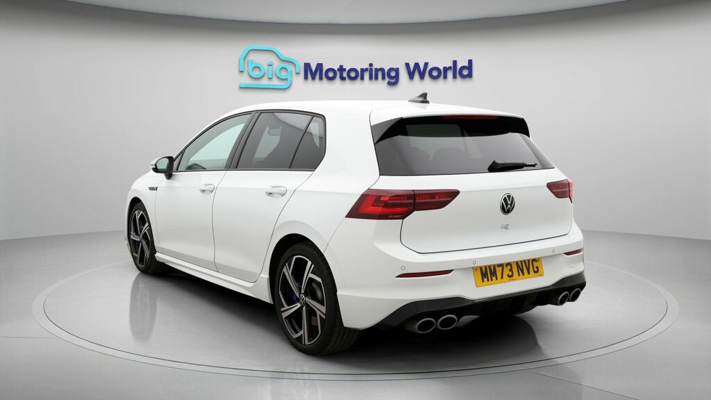 Volkswagen Golf R White #5