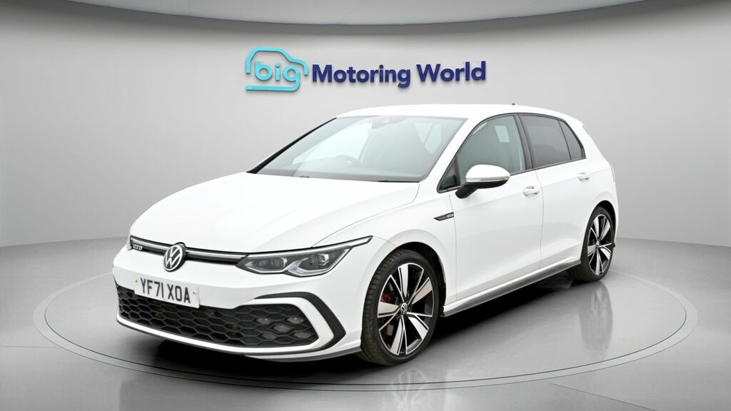 Volkswagen Golf Gtd White #3