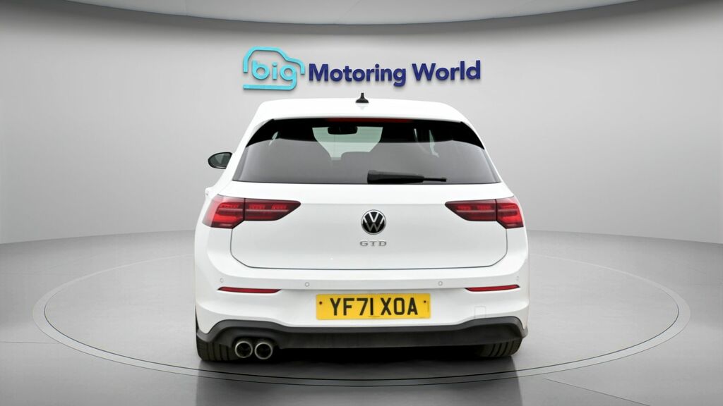 Volkswagen Golf Gtd White #6