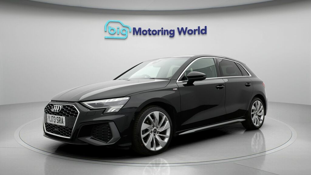 Audi A3 S Line YJ73SRA Black #3