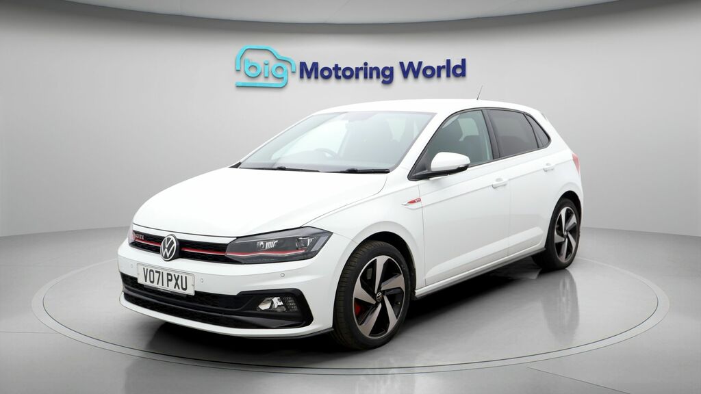 Volkswagen Polo Gti White #3