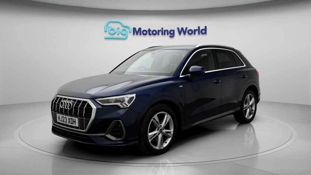 Audi Q3 S Line HJ23XDH Blue #3