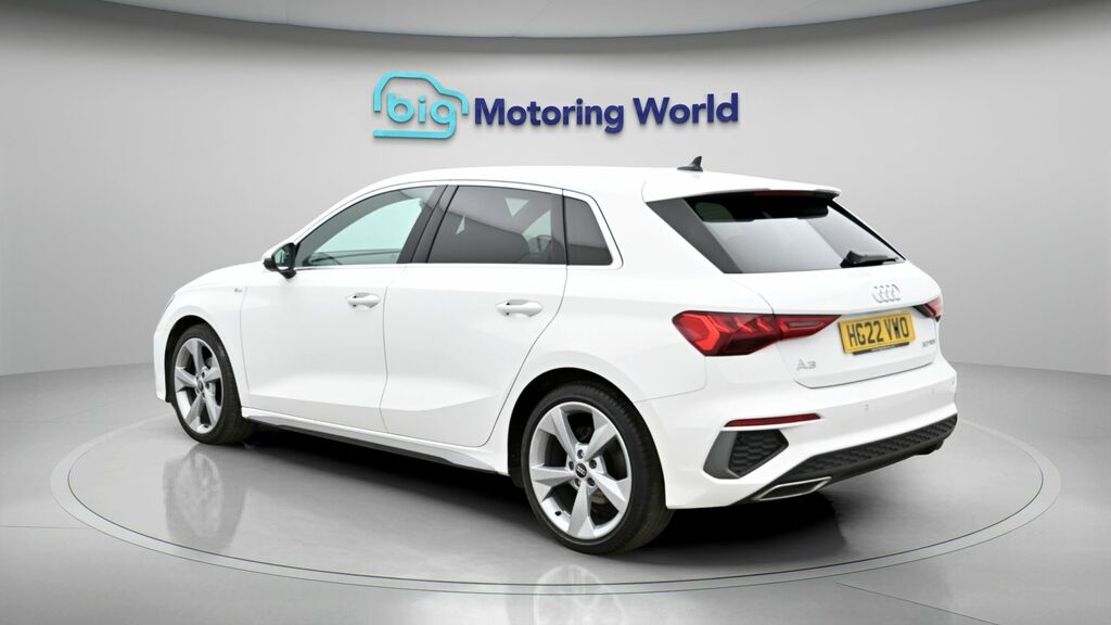 Audi A3 S Line HG22VWO White #5
