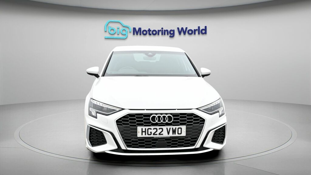 Audi A3 S Line HG22VWO White #2