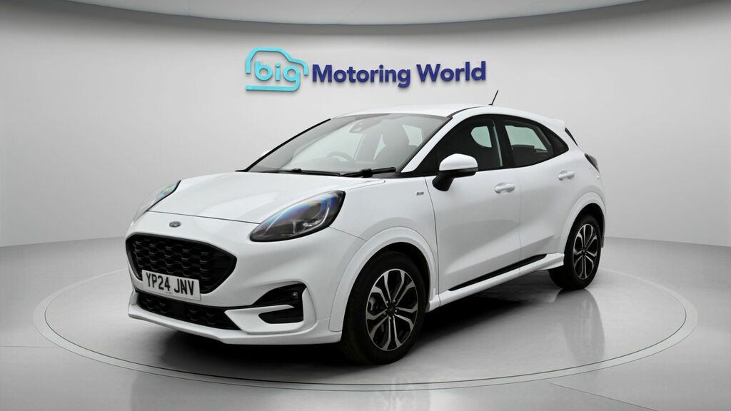 Ford Puma St-line YP24JNV White #3