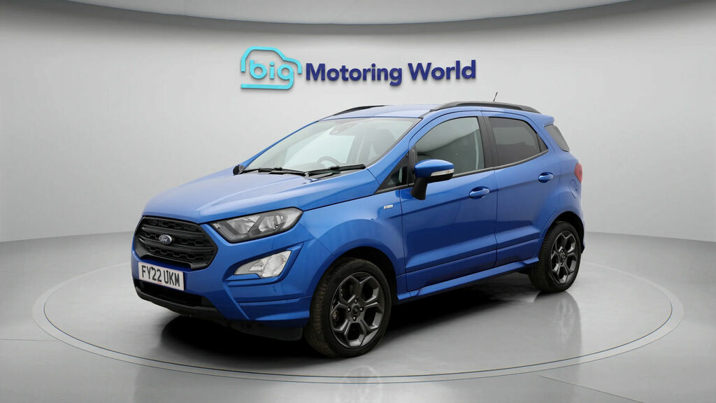 Ford Ecosport St-line FY22UKM Blue #3
