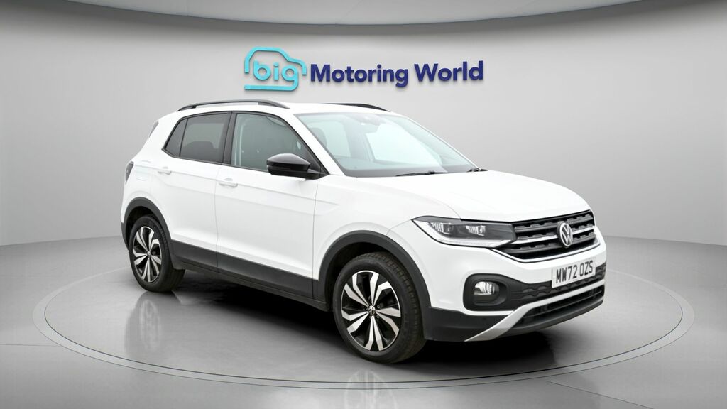Volkswagen T-Cross Black Edition White