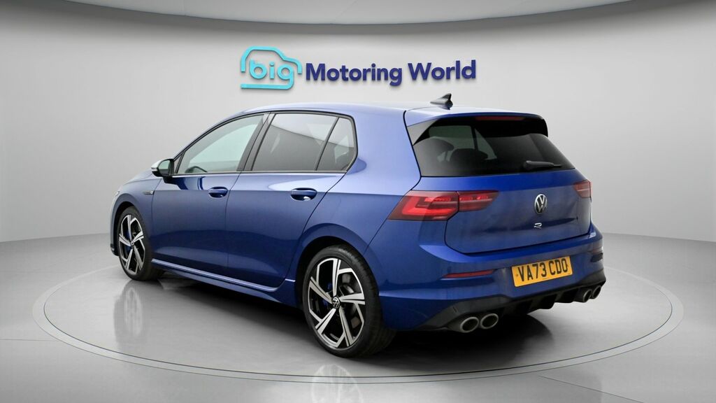 Volkswagen Golf R Blue #5